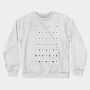 Daisy and Dots Crewneck Sweatshirt